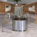 Outsunny Smokeless Fire Pit, 19