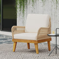 Annisa Club Chair Teak Acacia Wood