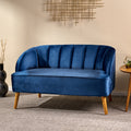 Seat Navy Blue Velvet