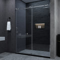 Frameless Sliding Shower Door 58 60 In. W X 76 In. H, Bathroom Sliding Door With 5 16