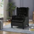 Recliner Black Velvet