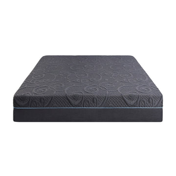 11 Inch Full Size Bed Mattress Gel Infused Memory Foam Hybrid Mattress, Dark Gray, Mattress In A Box Dark Gray Bedroom Foam Spring Full