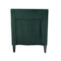Coolmore Modern Accent Chair,Upholstered Armchair With Scooped Arms For Bedroom,Apartment,Studio,Office,Waiting Room Emerald Corduroy Emerald Primary Living Space Foam Corduroy