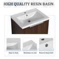 60 Inch Soft Close Doors Bathroom Vanity With Sink, A Small Storage Shelves, 24