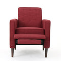 Recliner Red Fabric