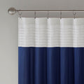 Polyoni Pintuck Curtain Panel Only 1 Pc Panel Multicolor Cotton