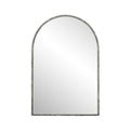 Arched Mirror,Wall Mirror For Bathroom,Vanity Mirror Or Wall Decor Arch Mirror For Livingroom Bedroom Entryway,Silver Silver Glass,Mdf Iron