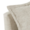 Modular Corner Chair Linen Polyester 1 Seat