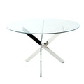 Ac140 L Ch Stainless Steel Silver Leg Silver Stainless Steel