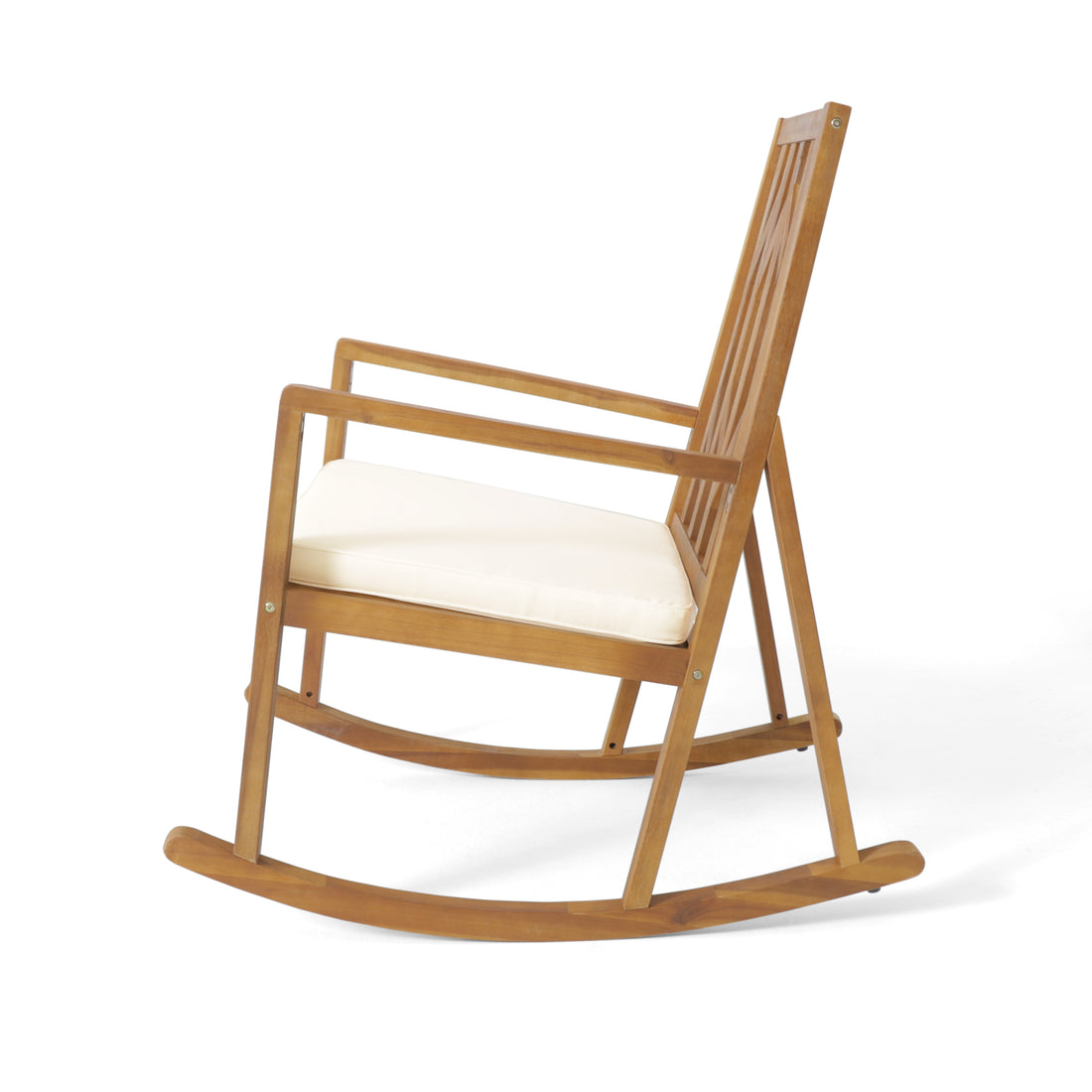 Nuna Rocking Chair With Cushion 5Cm Teak Acacia Wood