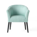 Arm Chair Light Blue Fabric