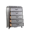 Leonora Chest, Vintage Platinum 22146 Silver Wood