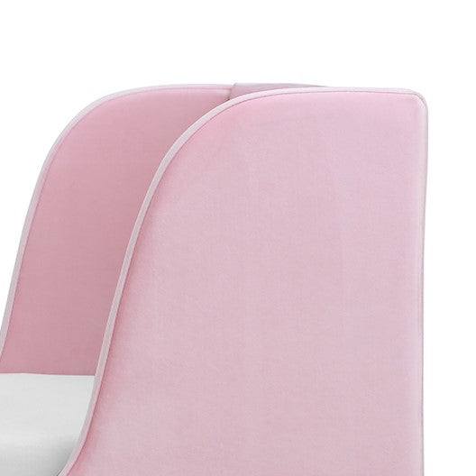 Bodhi Upholstered Toddler Bed In Pink Pink Polyester