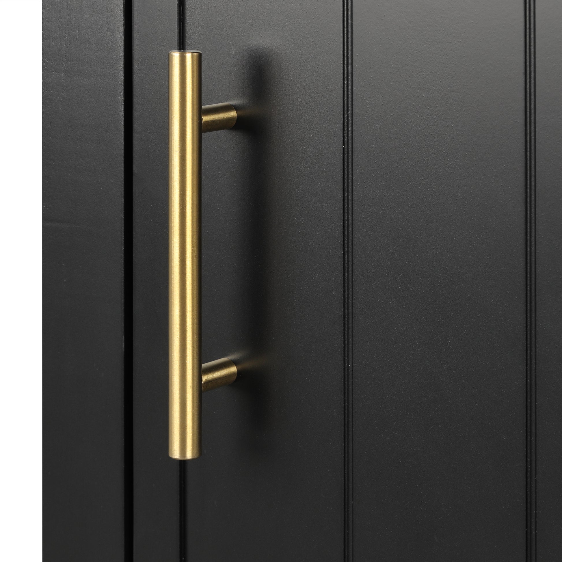 20" Bathroom Vanity With Sink, Bathroom Cabinet With Soft Closing Door, Storage Rack And Open Shelf, Black Black Solid Wood Mdf