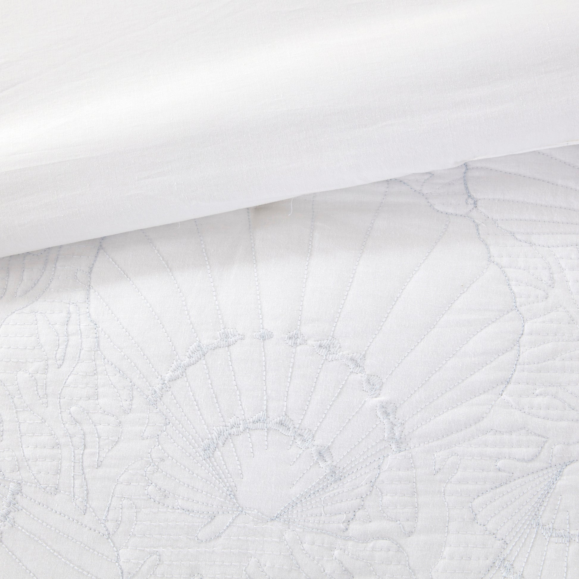 Comforter Set White King King White Cotton
