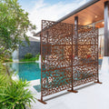 Outdoor & Indoor Privacy Screen Metal Privacy Screen 76