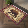 Nature'S Nest Gc Cbl3007 Multi 7 Ft. 10 In. X 10 Ft. 3 In. Lodge Area Rug Red Polypropylene