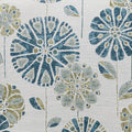 Flora Blue Floral Accent Chair Blue Foam Engineered Wood
