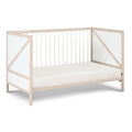 Pixie Zen 3 In 1 Crib In Washed Natural White Natural White Wood