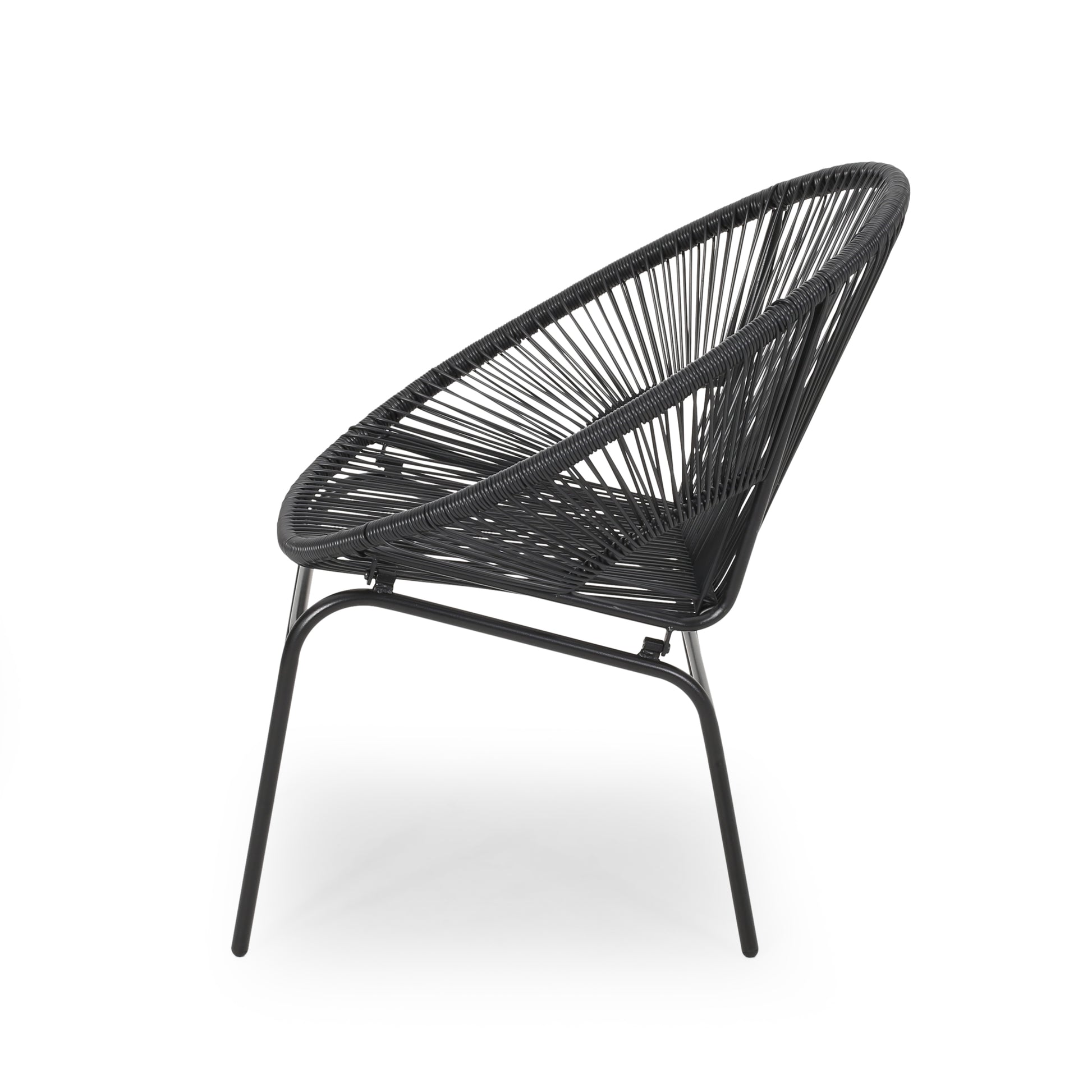 Nusa Chair Black Iron