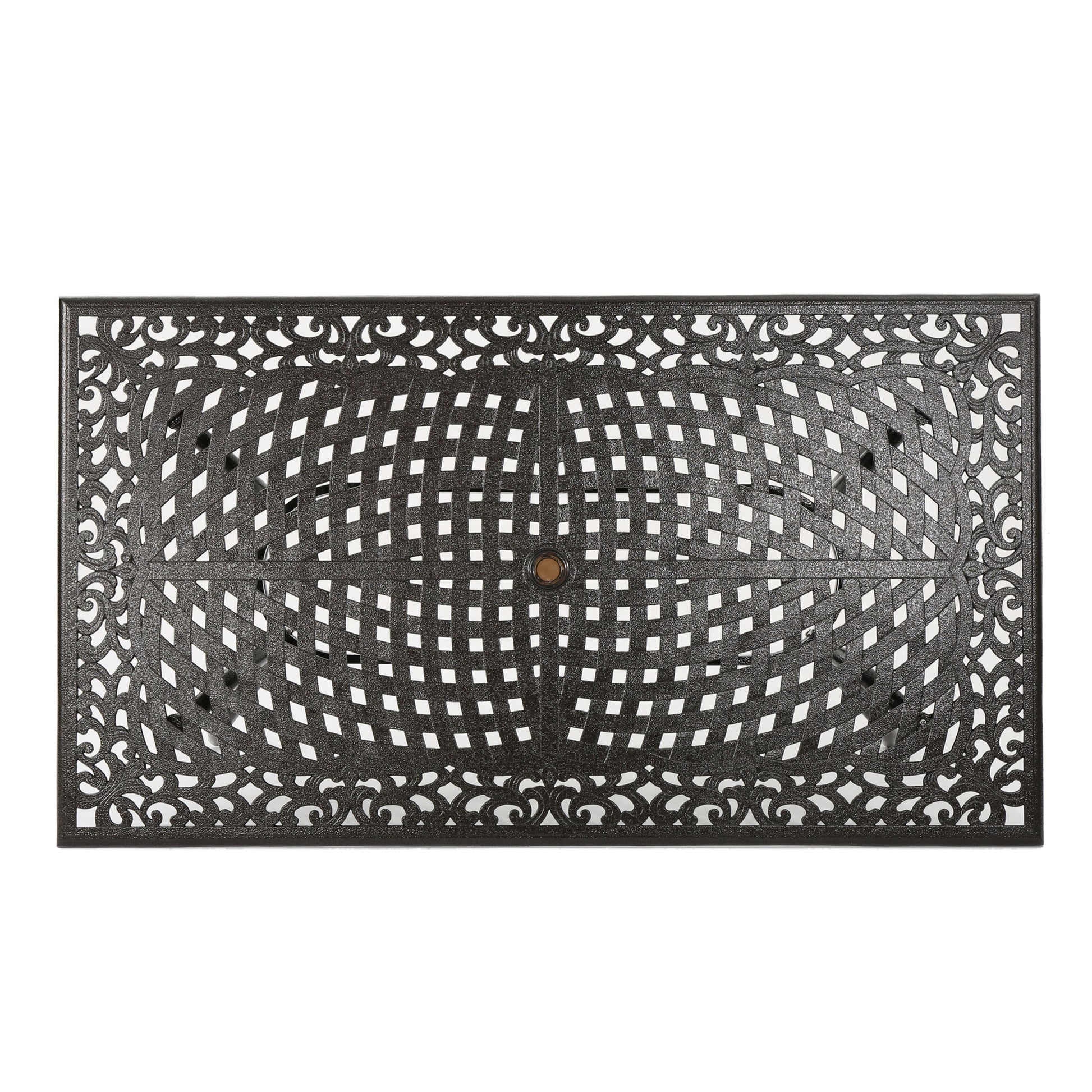 Phoenix Rectangle Table Bronze Aluminium