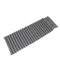 2Pcs Set Outdoor Lounge Chair Cushion Replacement Patio Funiture Seat Cushion Chaise Lounge Cushion Grey No Lounge Grey 2 Person Seating Group Polyester