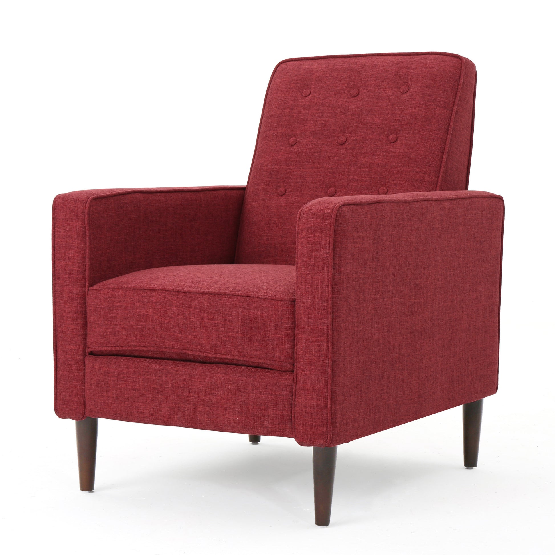 Recliner Red Fabric