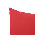 Coronado Square Pillow Set Of 2 Red Fabric