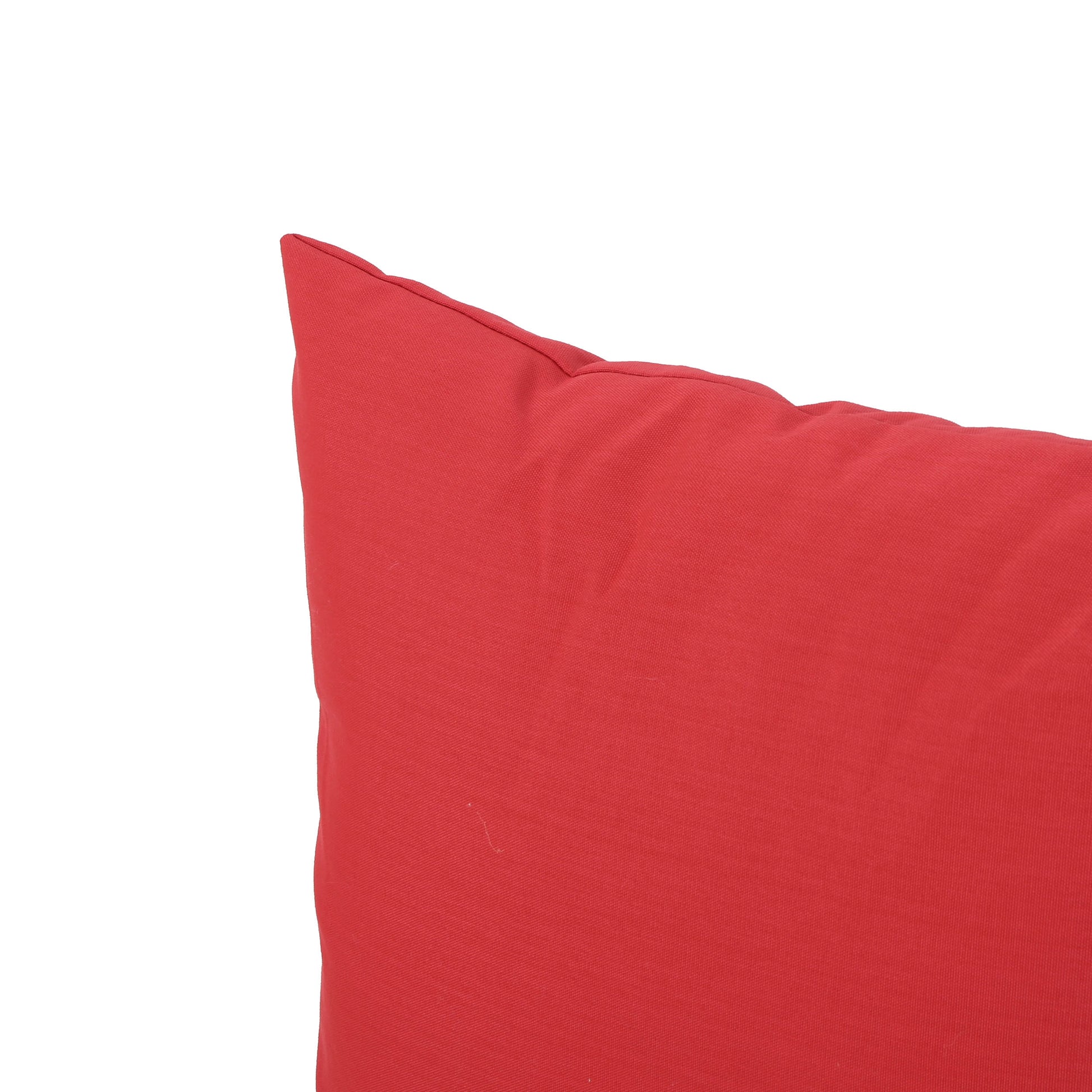 Coronado Square Pillow Set Of 2 Red Fabric