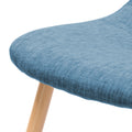 Dining Chair Blue Fabric