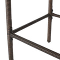 Littleton Barstool Brown Iron