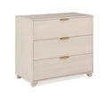 Pixie 3 Drawer Dresser In Washed Natural Natural Wood