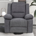 Electric Power Recliner Chair With Massage For Elderly ,Remote Control Multi Function Lifting, Timing, Cushion Heating Chair With Side Pocket Dark Grey Dark Grey Power Remote Metal Primary Living Space Soft American Design Pillow Top Arms Cat Scratch