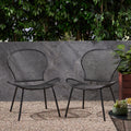 Nevada Chair Mp2 1Ctn 2Pcs Matte Black Iron