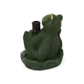 Frog Umbrella Base Green Concrete