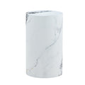 The Cylindrical Table With Its Patterned Design Can Be Easily Integrated Into A Variety Of Interior Styles, From Coffee Tables To Small Dining Tables, Workbenches Or Makeshift Writing Desks. White Mdf