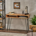 Desk Natural Wood Metal