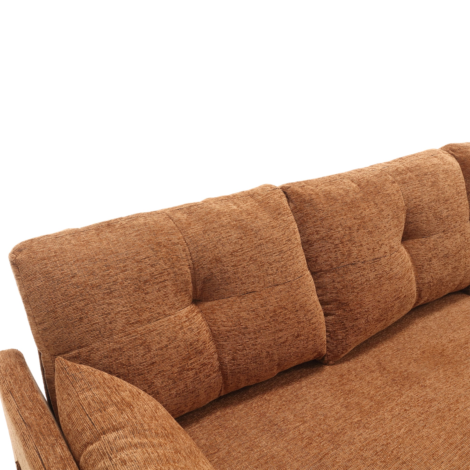 United Modular Sectional Sofa L Shaped Modular Couch With Reversible Chaise Modular Sofa Sectional Couch With Storage Seats Brown Chenille 3 Seat