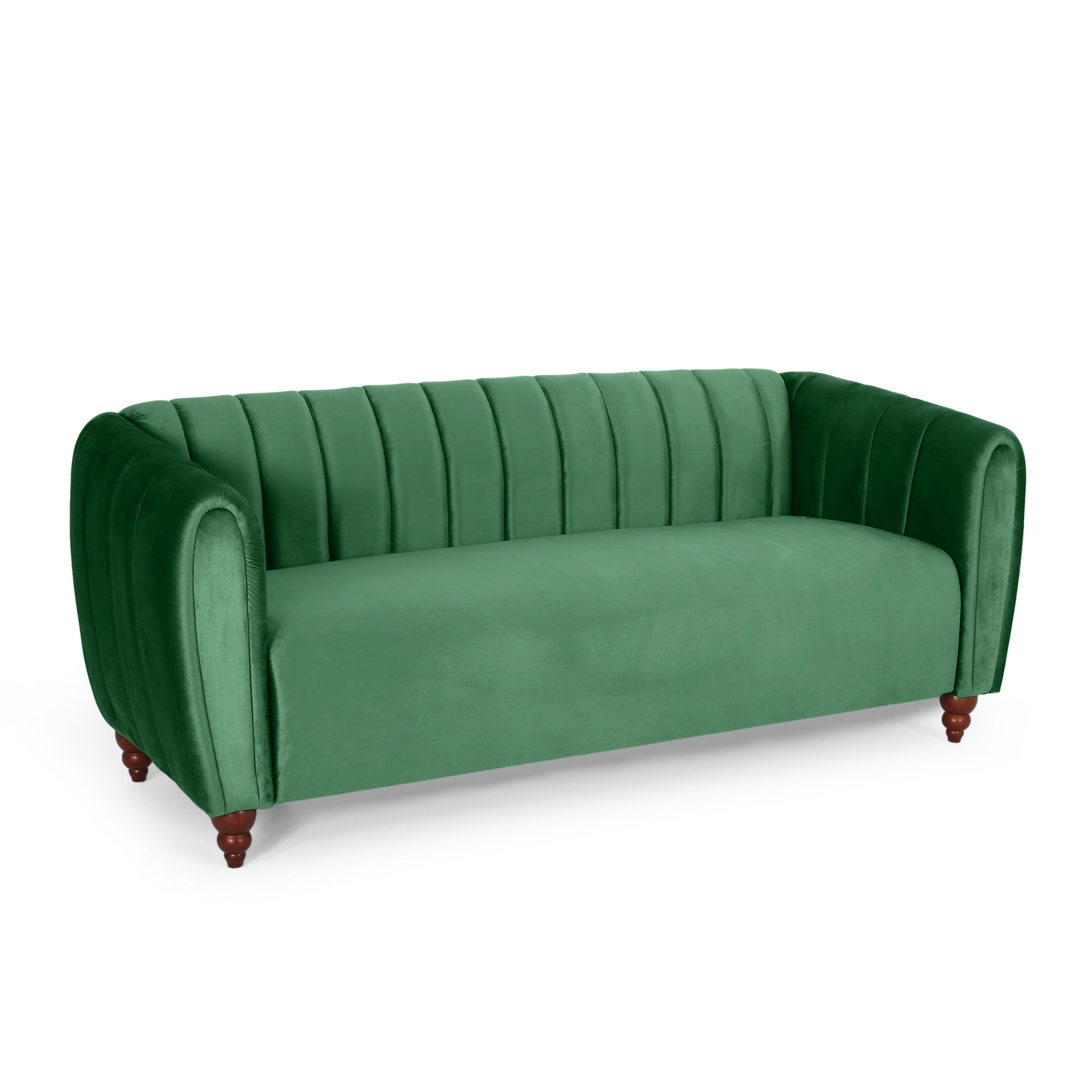 3 Seater Sofa Emerald Velvet 3 Seat