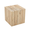 Elevate Your Living Space With This Modern Mdf Coffee Table That Showcases Smooth, Light Wood Color Texture Patterns. It Is Characterized By Stylish Design. Wood Mdf