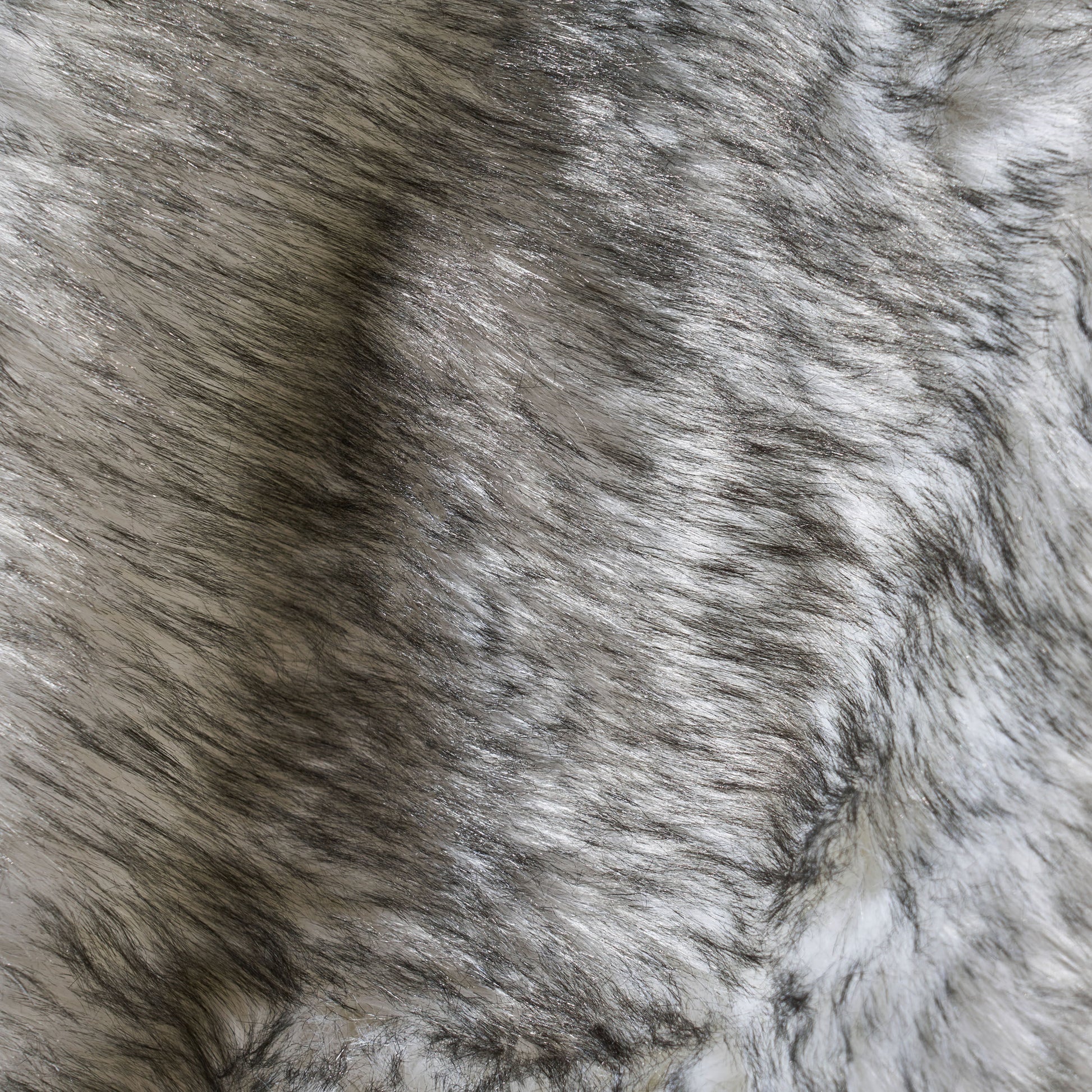 Blanket Grey Faux Fur