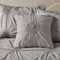 6 Piece Reversible Daybed Cover Set Dark Gray Daybed Dark Gray Polyester