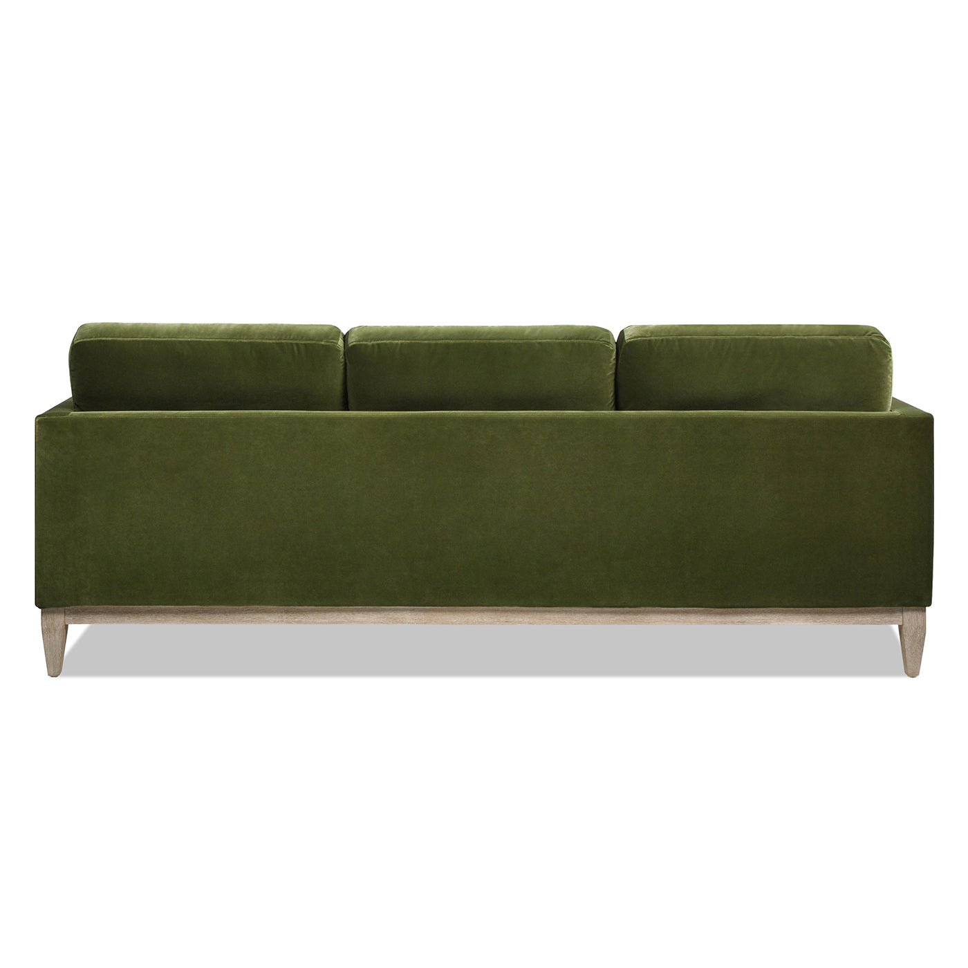 Knox 89" Modern Farmhouse Reversible Chaise Sectional Sofa, French Beige Performance Velvet Green Foam Velvet 4 Seat