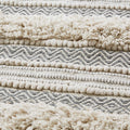 Woven Texture Stripe Bath Rug 22 X 58