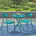 Taro Bistro Set Teal Iron