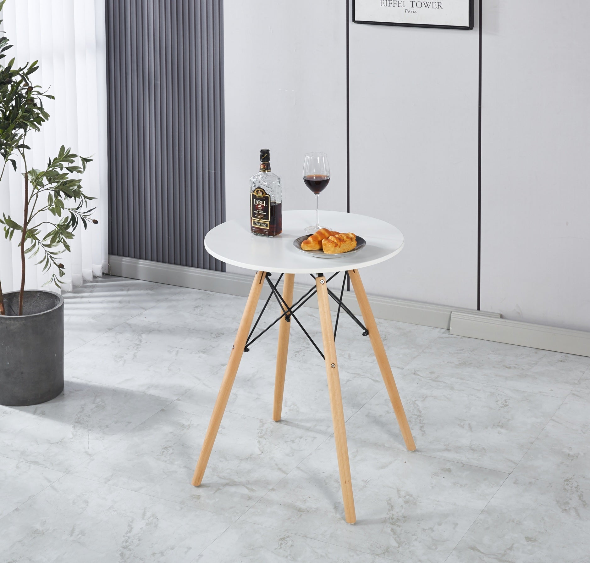 1 Table 2Chair,3Pcs 1Set,Dining Set,Dining Table,Office Table,Coffee Table White Mdf