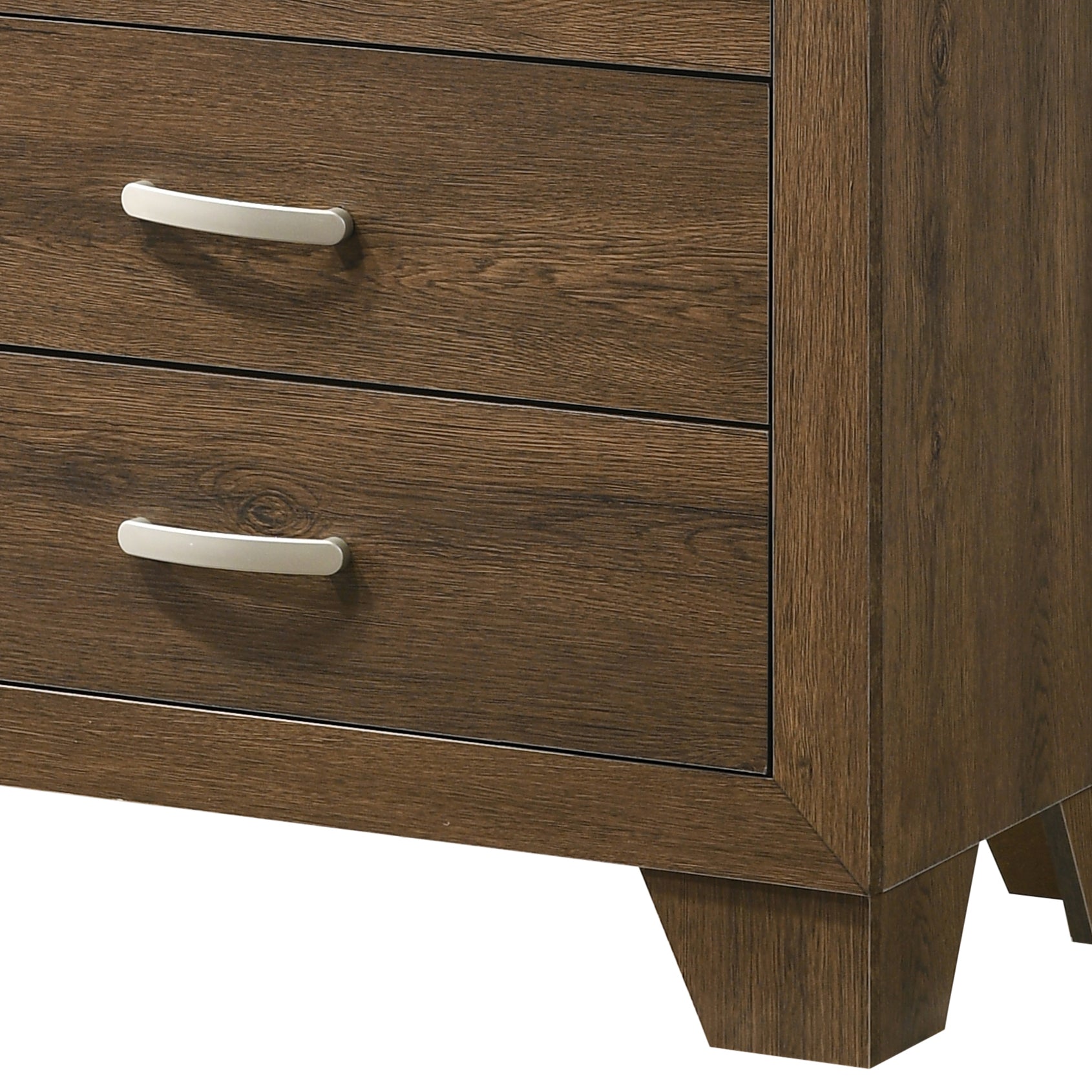 Miquell Oak Finish Chest Oak Synthetic Wood