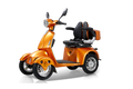 Fastest Mobility Scooter With Four Wheels For Adults & Seniors Orange Abs Pc
