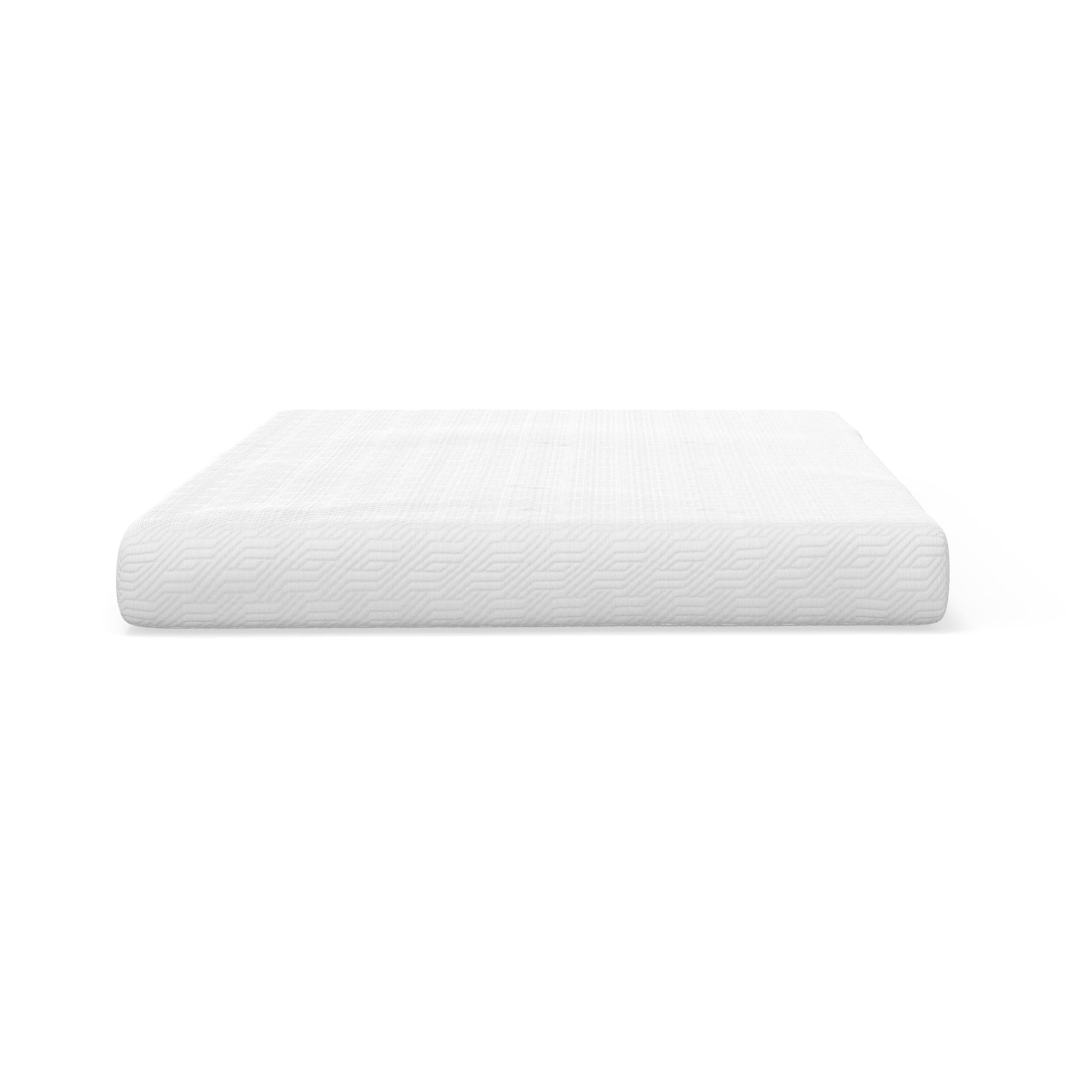 8" Essentials Gel Infused Memory Foam Mattress Cal King White Foam California King