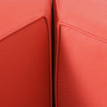 Brava X Back Right Corner Bench, Red Red Acacia Wood